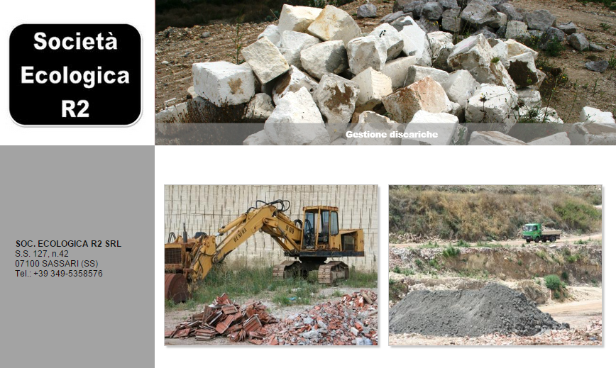 discarica inerti sardegna